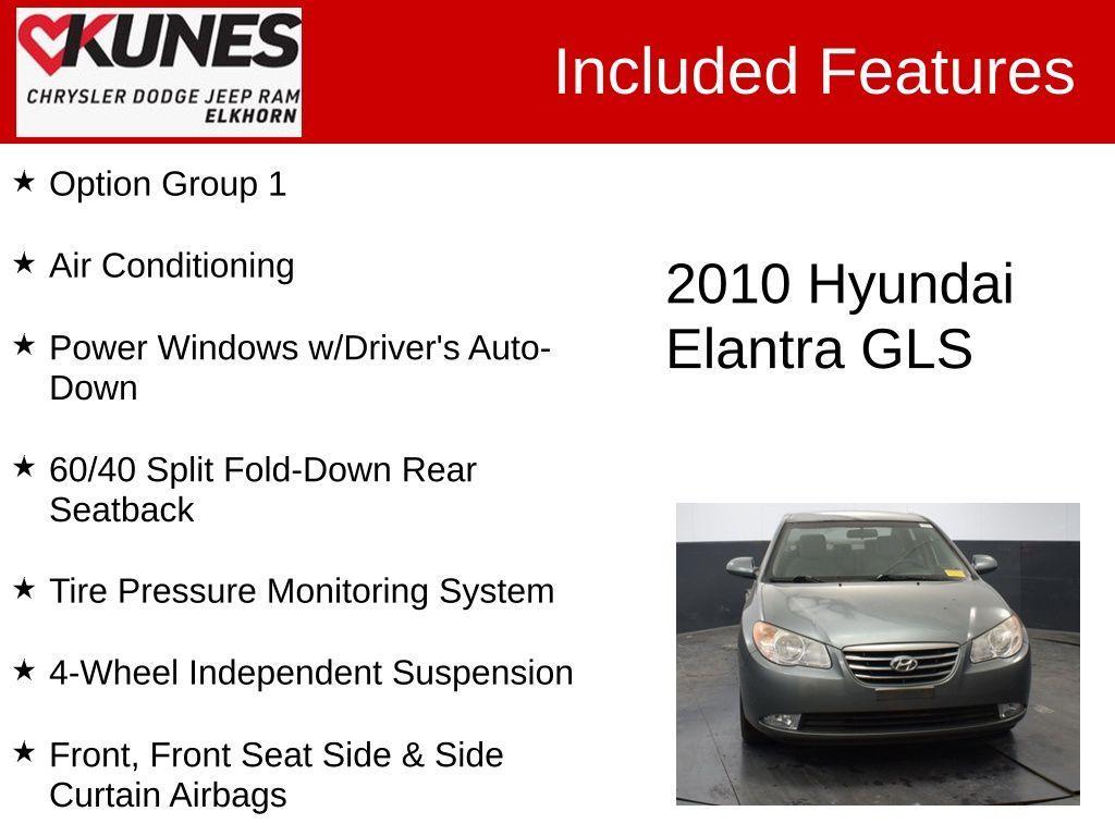 used 2010 Hyundai Elantra car, priced at $6,650