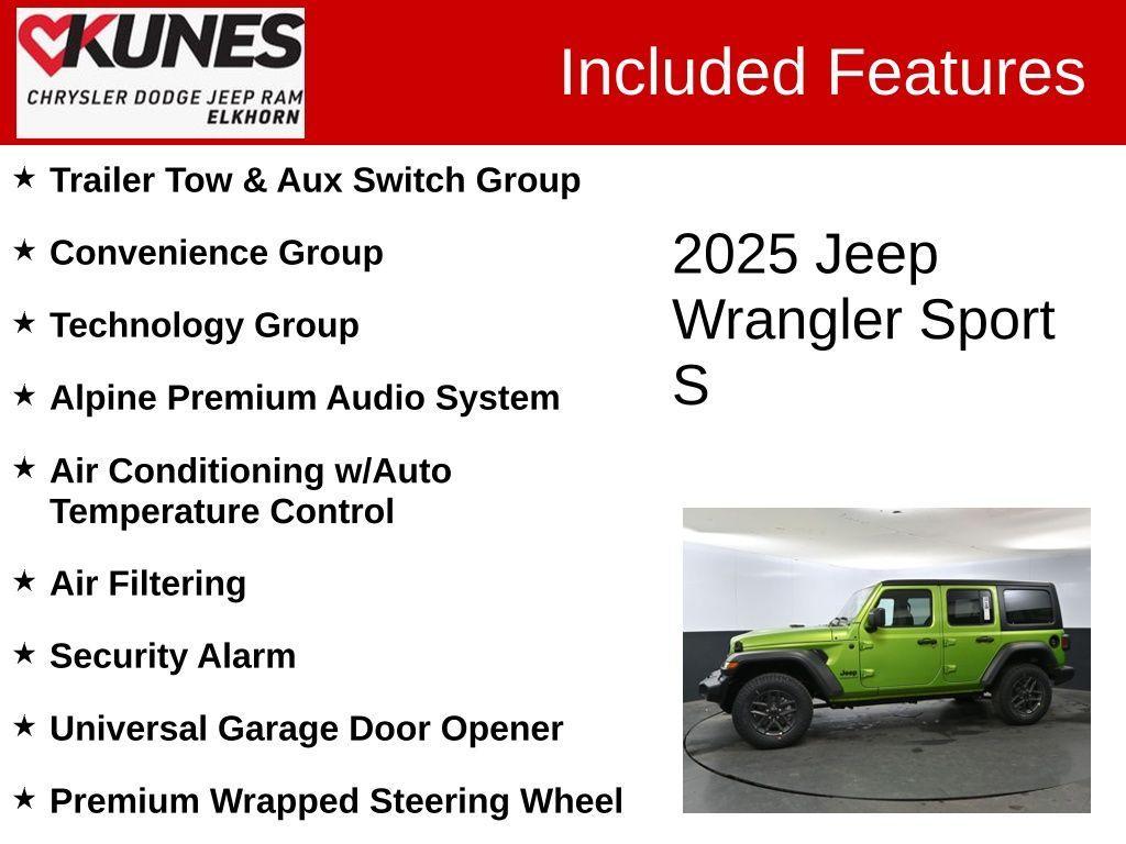 new 2025 Jeep Wrangler car, priced at $46,496