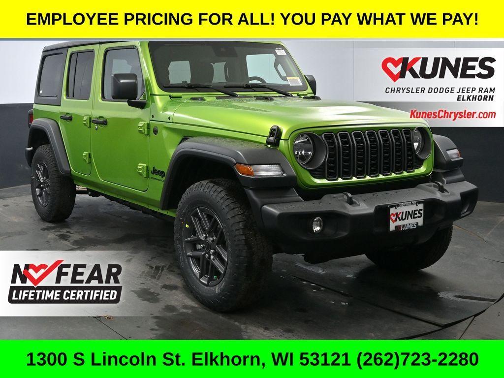 new 2025 Jeep Wrangler car, priced at $49,380