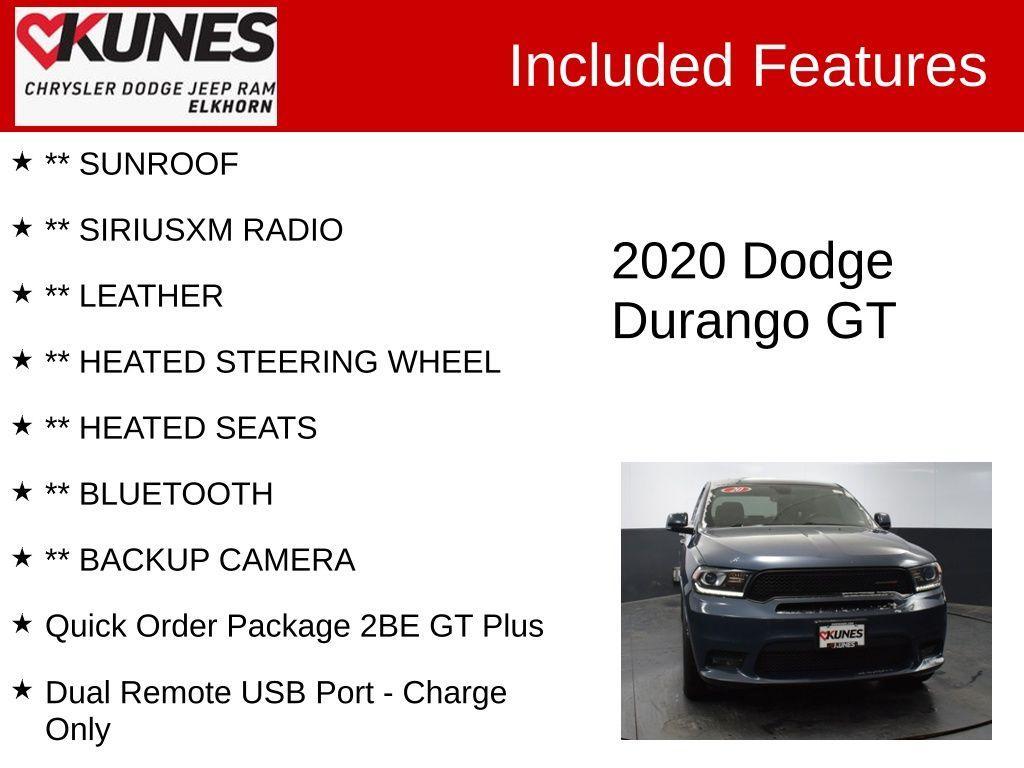 used 2020 Dodge Durango car, priced at $21,606