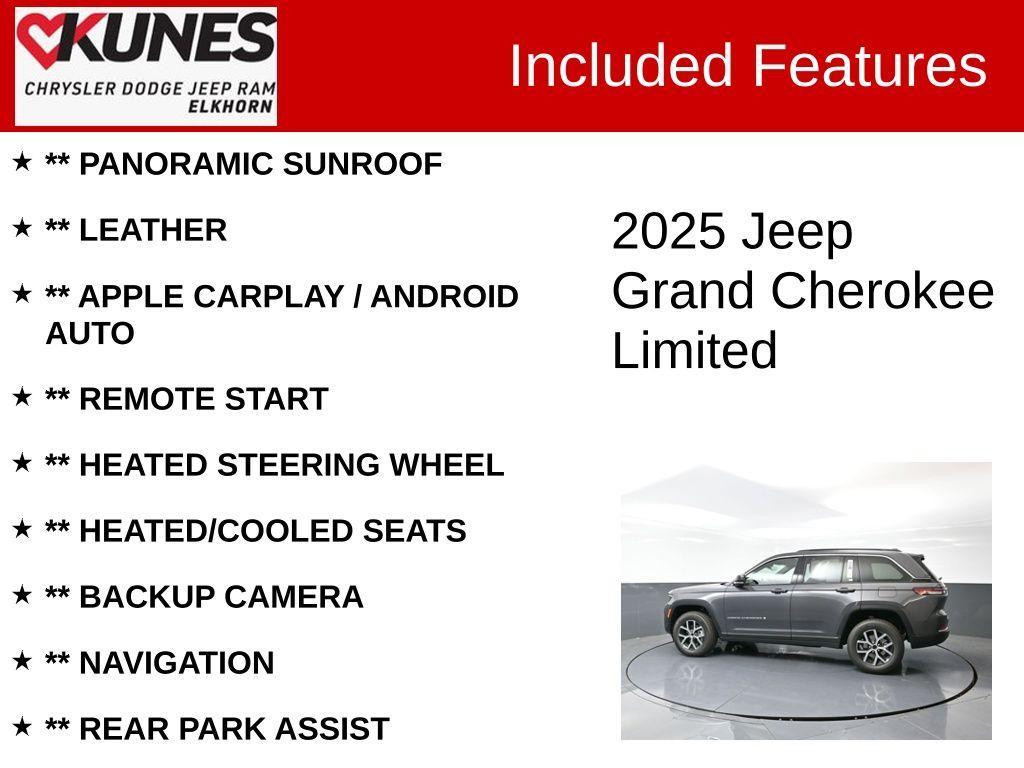 new 2025 Jeep Grand Cherokee car, priced at $50,408