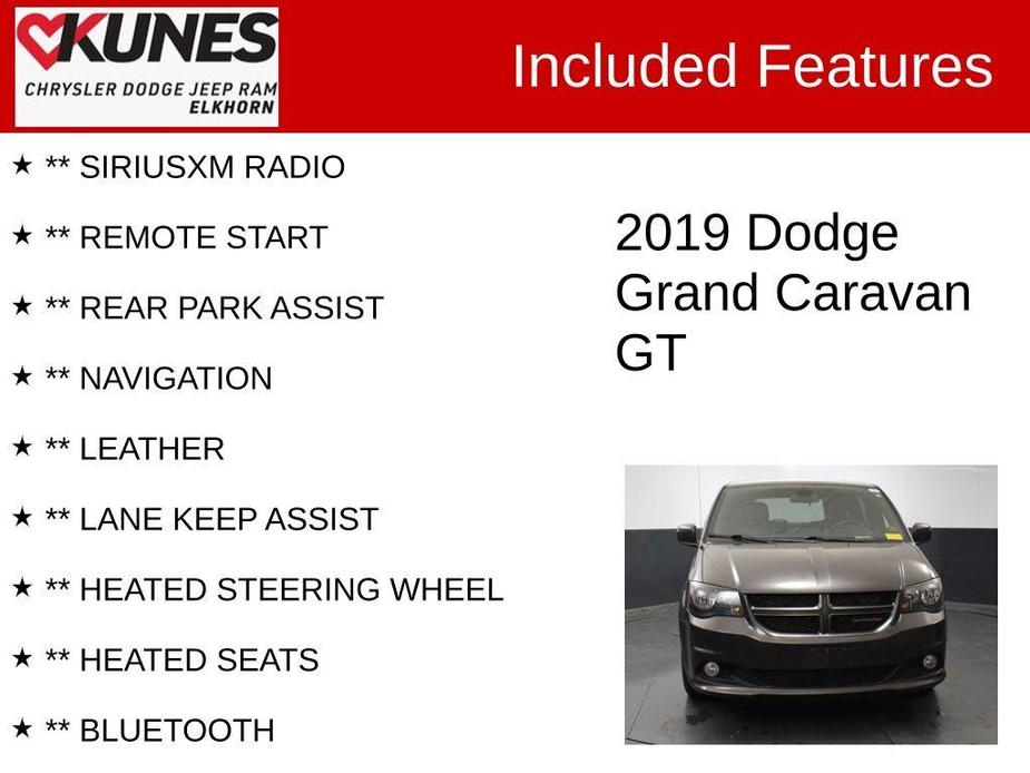 used 2019 Dodge Grand Caravan car, priced at $15,385