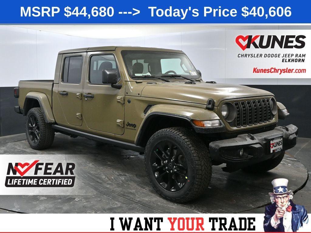 new 2025 Jeep Gladiator car, priced at $40,606