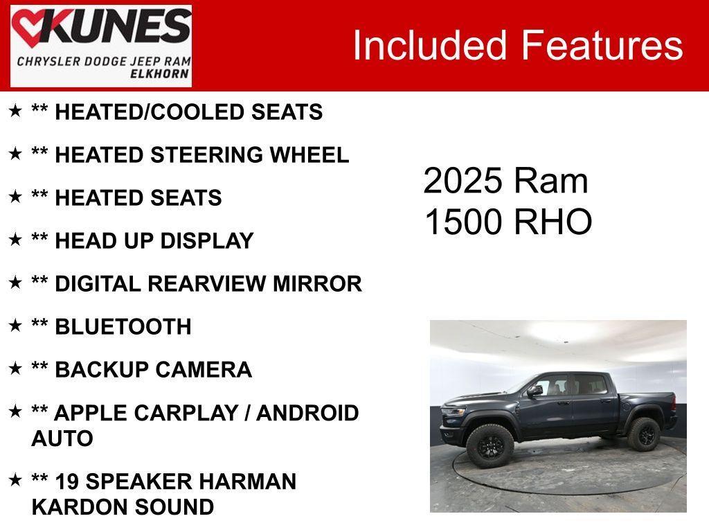 new 2025 Ram 1500 car, priced at $84,820