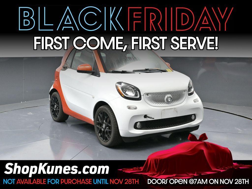 used 2016 smart ForTwo car, priced at $5,995