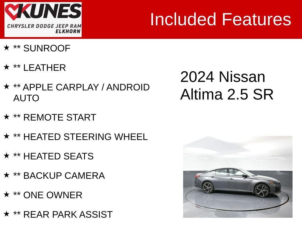 used 2024 Nissan Altima car, priced at $24,663