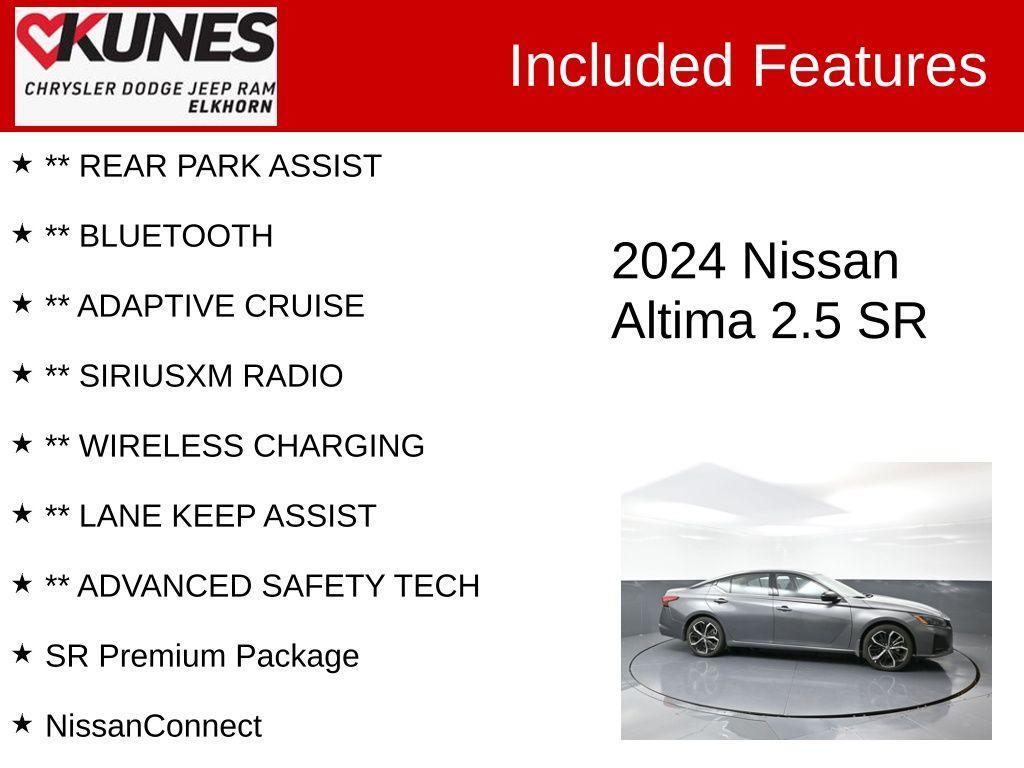 used 2024 Nissan Altima car, priced at $24,622