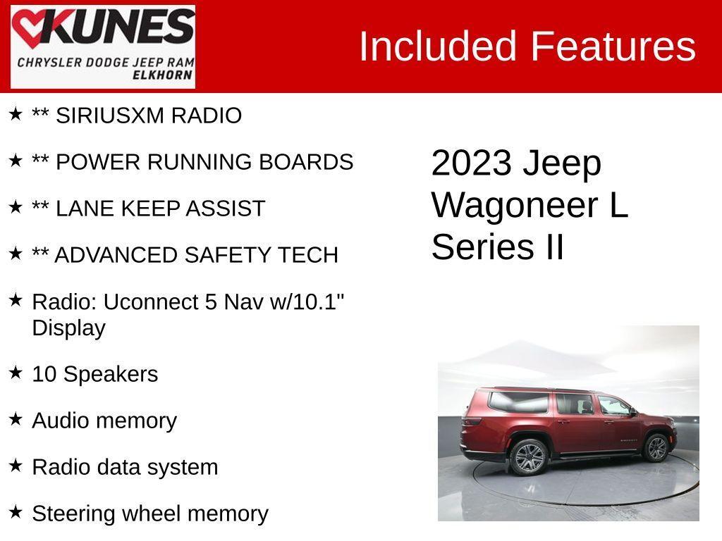 used 2023 Jeep Wagoneer L car, priced at $36,178