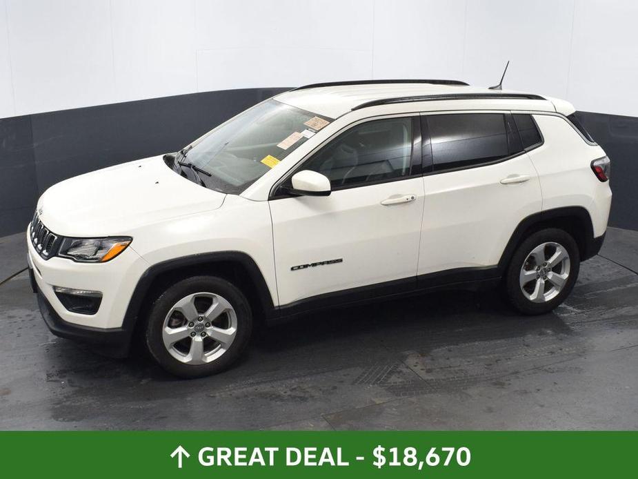 used 2021 Jeep Compass car, priced at $18,670