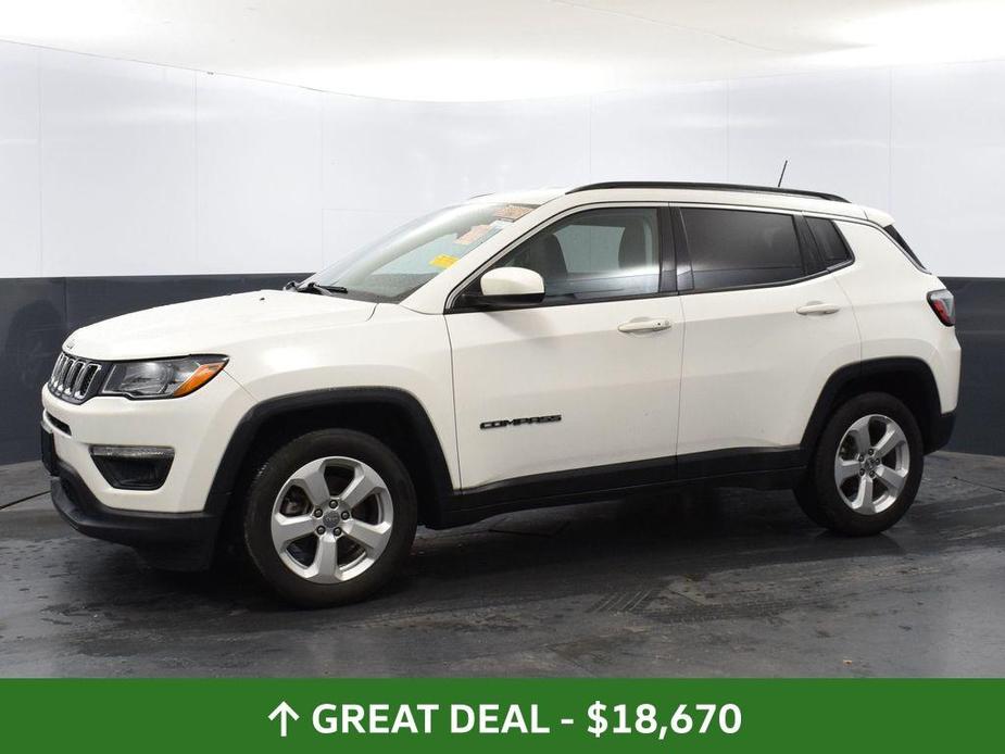 used 2021 Jeep Compass car, priced at $18,670
