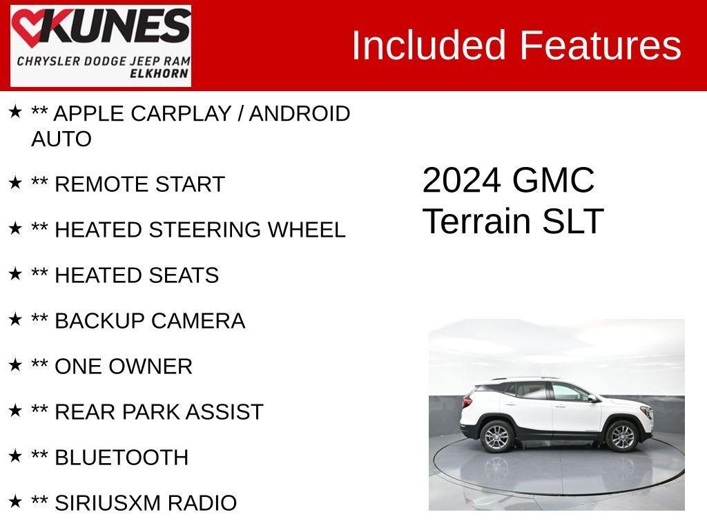 used 2024 GMC Terrain car, priced at $28,298