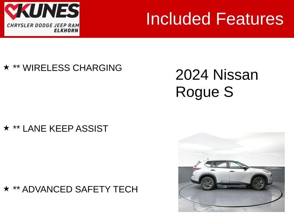 used 2024 Nissan Rogue car, priced at $22,175