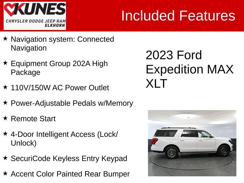 used 2023 Ford Expedition Max car, priced at $47,052