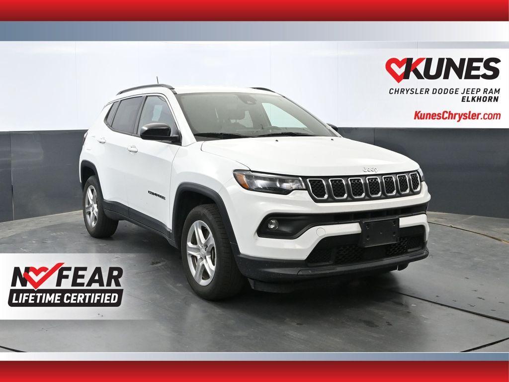 used 2023 Jeep Compass car, priced at $21,996
