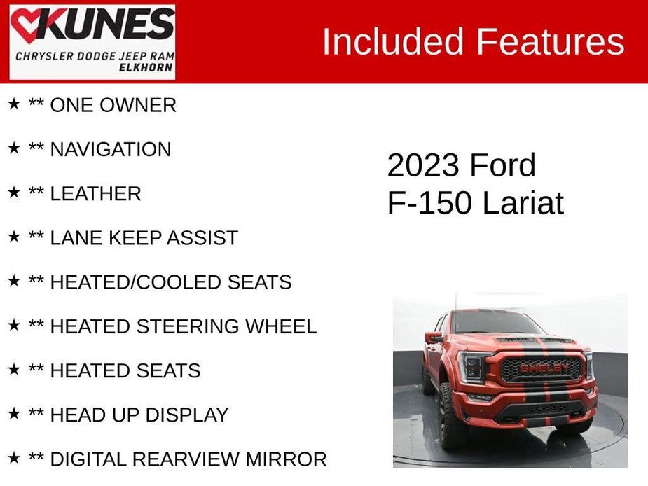 used 2023 Ford F-150 car, priced at $99,995