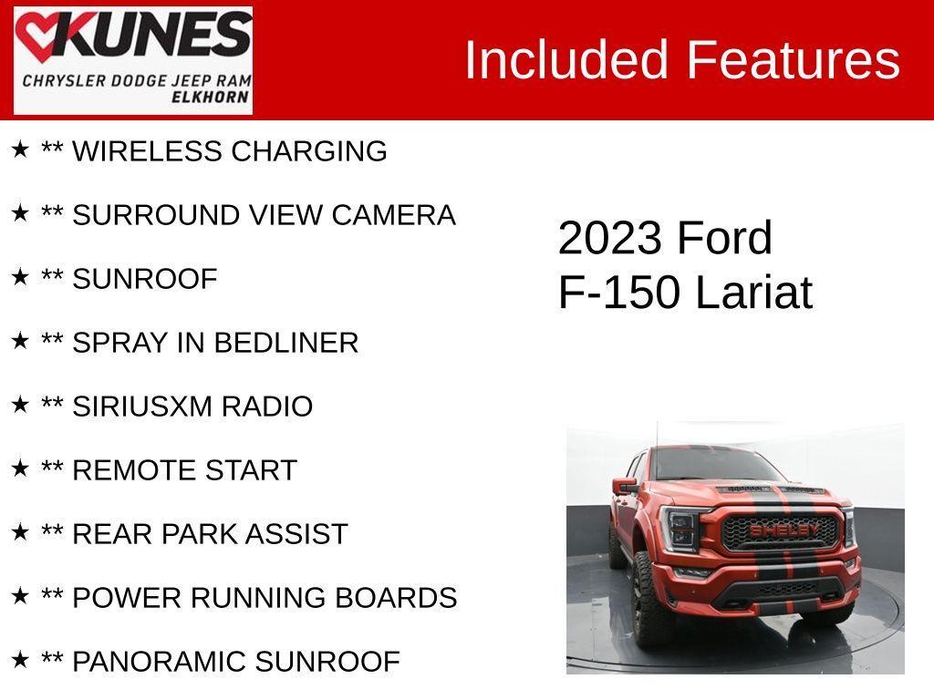 used 2023 Ford F-150 car, priced at $99,995