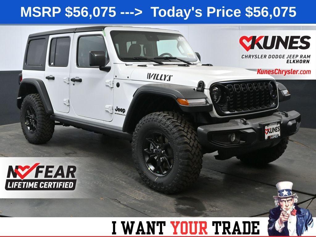 new 2025 Jeep Wrangler car, priced at $56,075