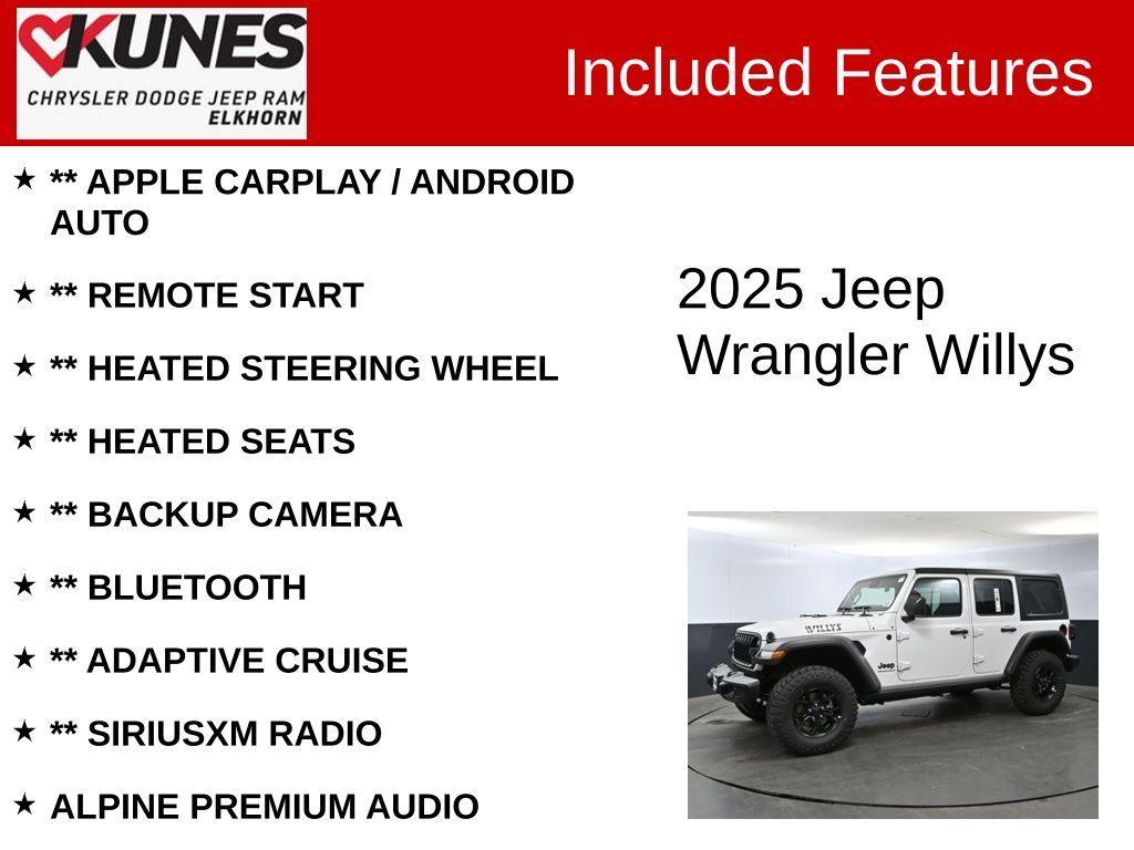 new 2025 Jeep Wrangler car, priced at $52,205