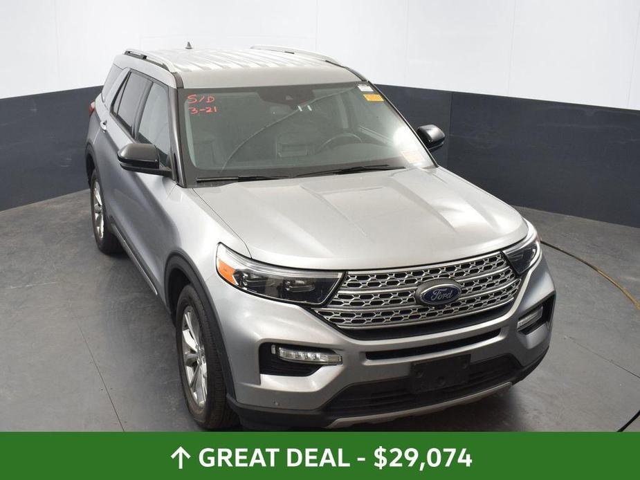 used 2021 Ford Explorer car, priced at $29,074