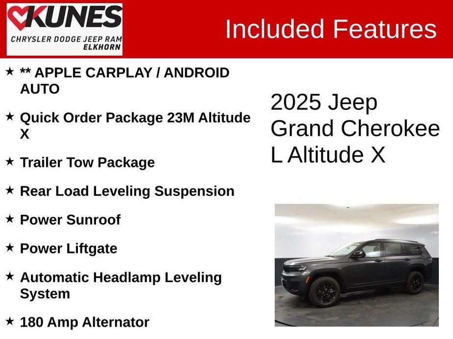 new 2025 Jeep Grand Cherokee L car, priced at $42,584