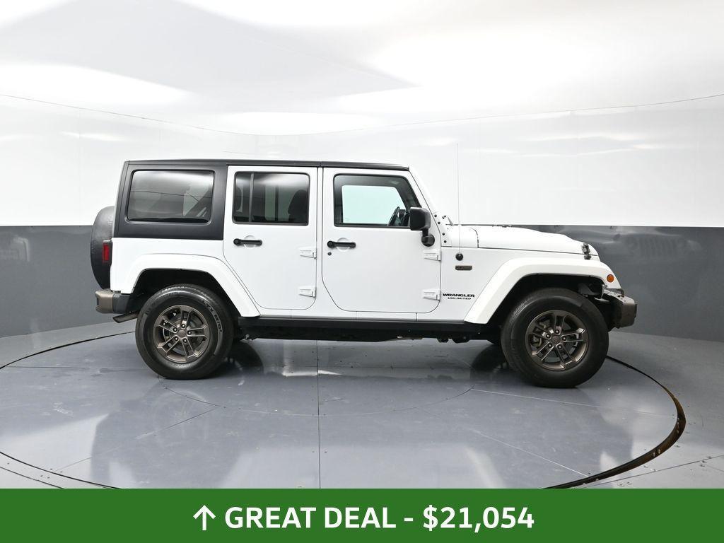 used 2016 Jeep Wrangler Unlimited car, priced at $21,054