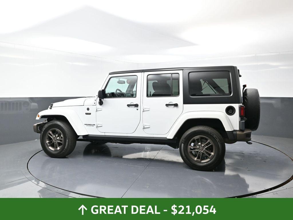 used 2016 Jeep Wrangler Unlimited car, priced at $21,054