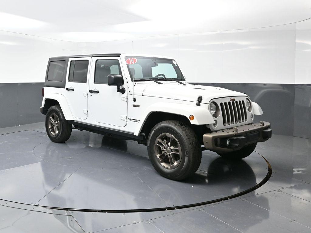 used 2016 Jeep Wrangler Unlimited car, priced at $26,985