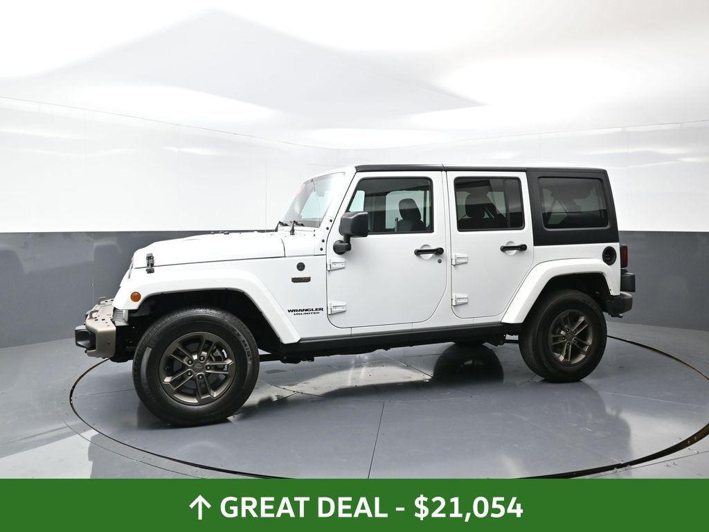 used 2016 Jeep Wrangler Unlimited car, priced at $21,054