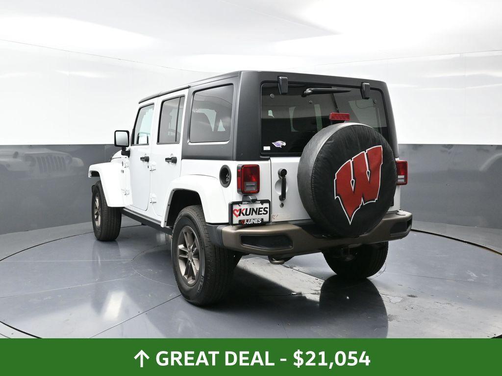 used 2016 Jeep Wrangler Unlimited car, priced at $21,054
