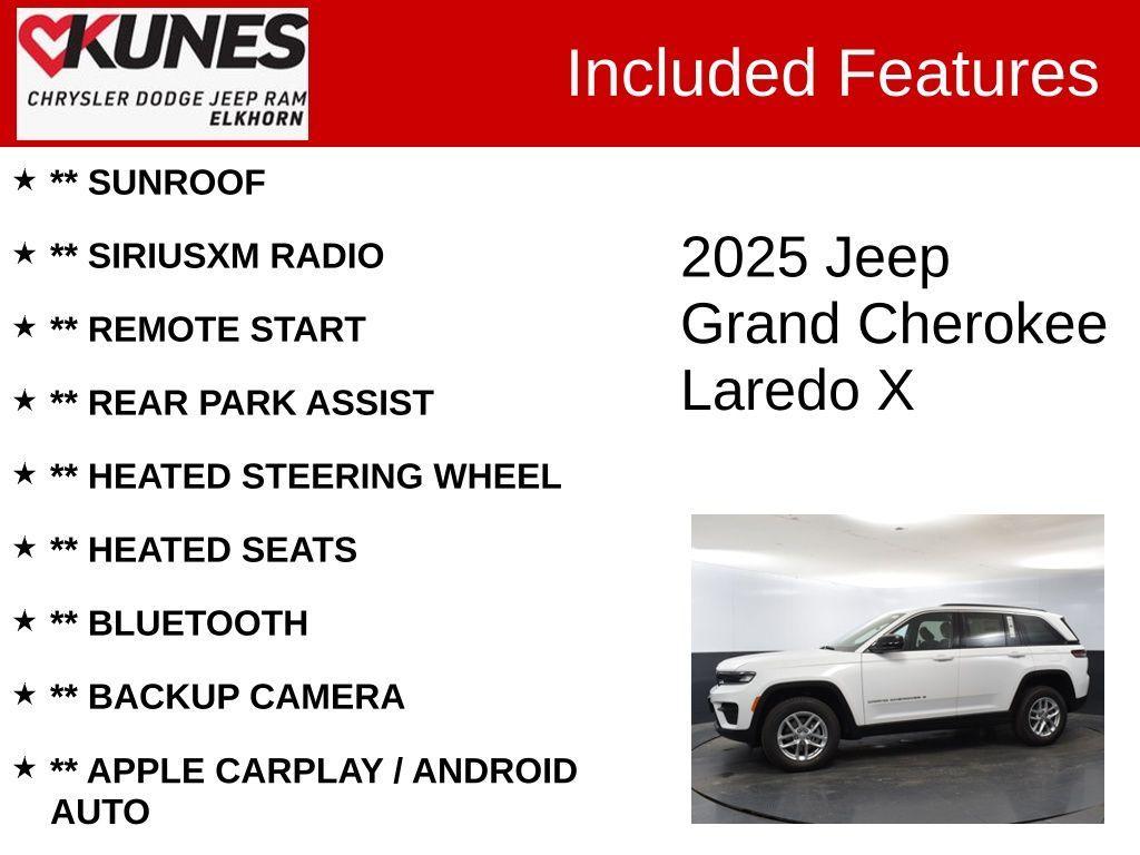 new 2025 Jeep Grand Cherokee car, priced at $37,943