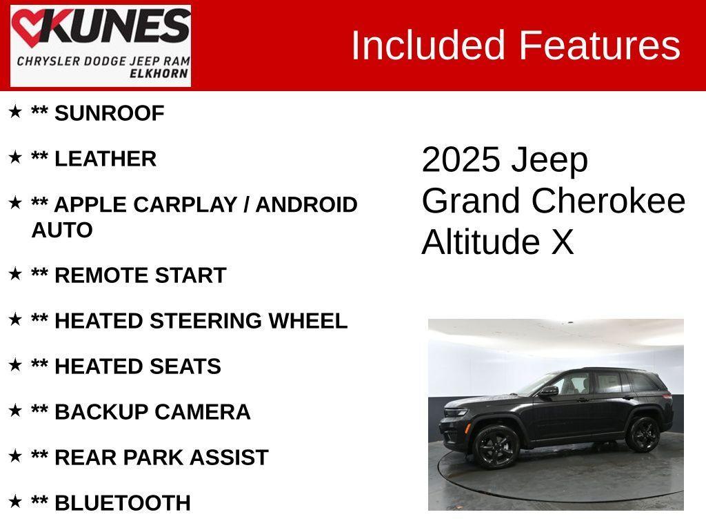 new 2025 Jeep Grand Cherokee car, priced at $42,114