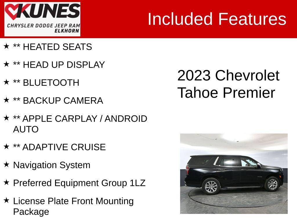 used 2023 Chevrolet Tahoe car, priced at $50,352