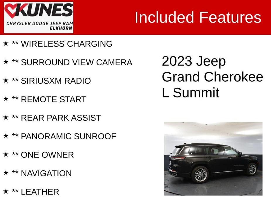 used 2023 Jeep Grand Cherokee L car, priced at $43,463