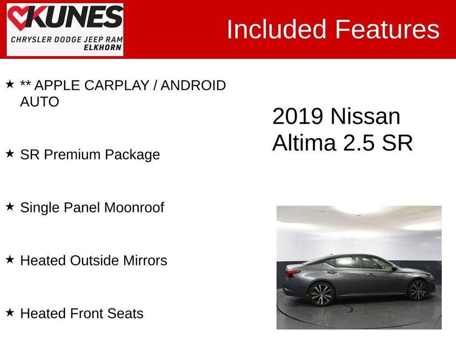 used 2019 Nissan Altima car, priced at $15,863