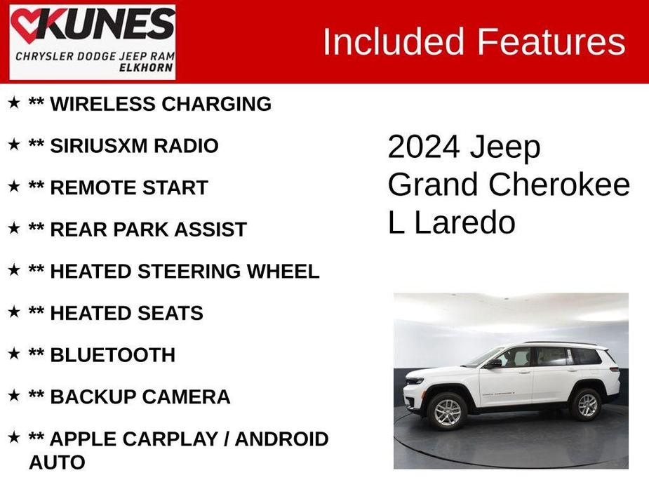 new 2024 Jeep Grand Cherokee L car, priced at $35,768