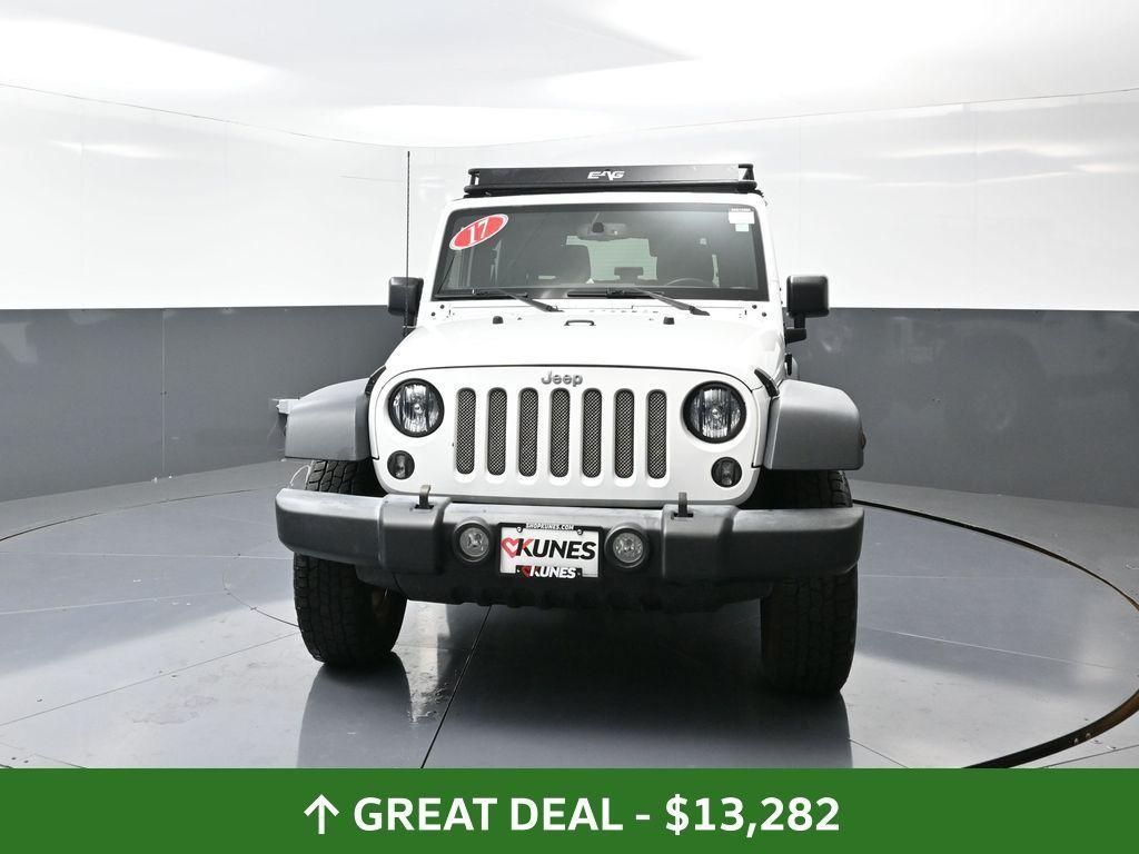 used 2017 Jeep Wrangler car, priced at $13,282