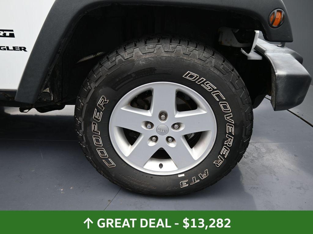 used 2017 Jeep Wrangler car, priced at $13,282