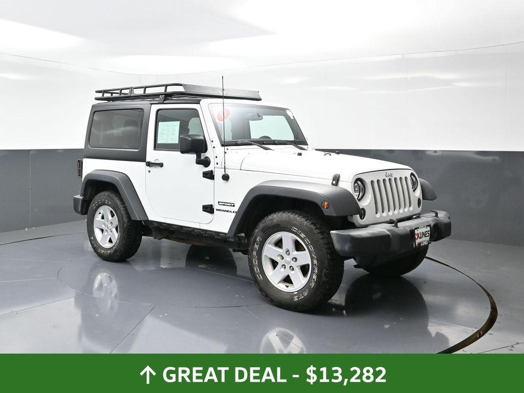 used 2017 Jeep Wrangler car, priced at $13,282