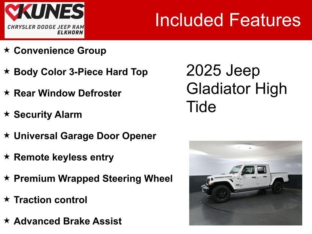 new 2025 Jeep Gladiator car, priced at $45,117