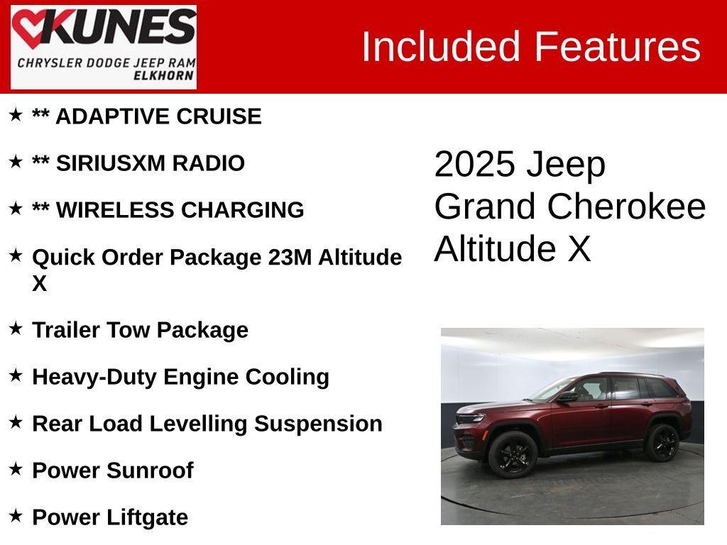new 2025 Jeep Grand Cherokee car, priced at $45,570