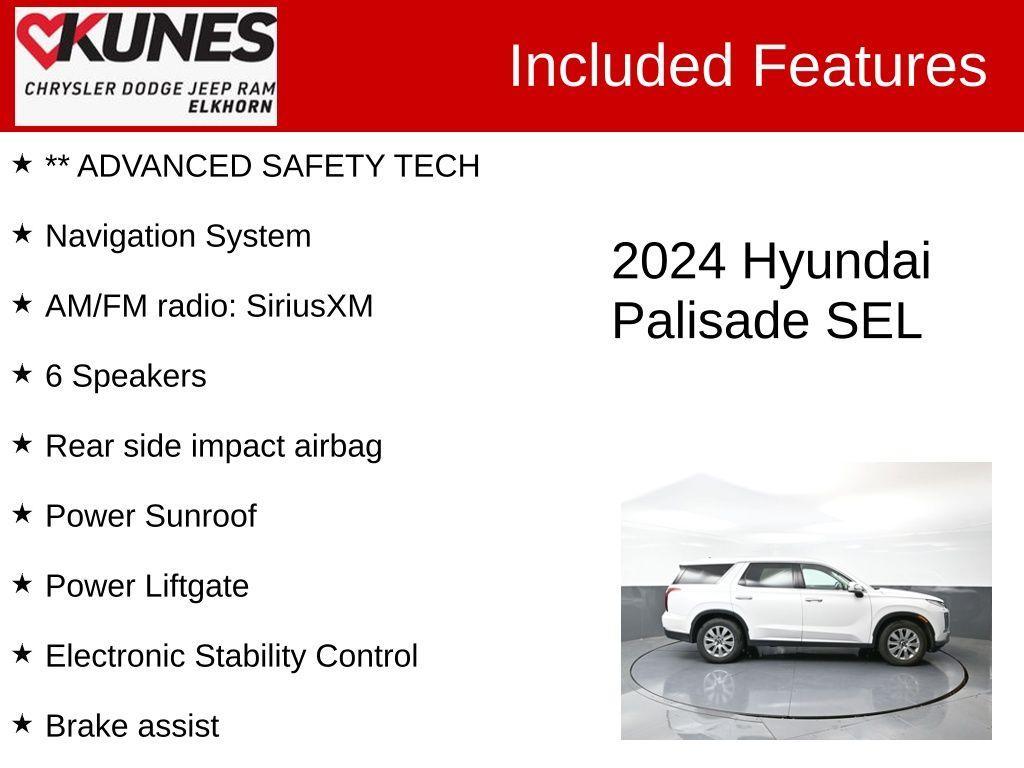 used 2024 Hyundai Palisade car, priced at $33,580