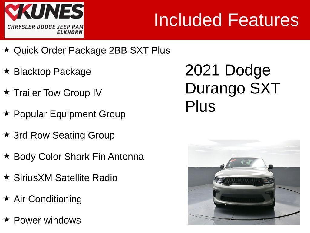 used 2021 Dodge Durango car, priced at $21,093