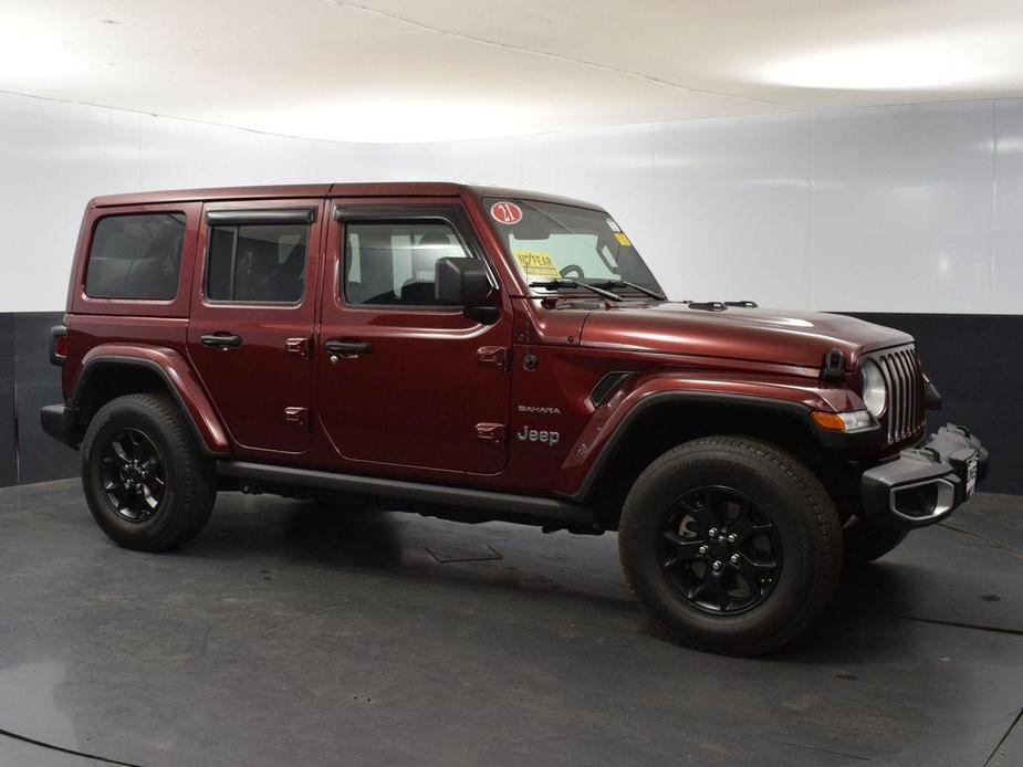 used 2021 Jeep Wrangler Unlimited car, priced at $37,374