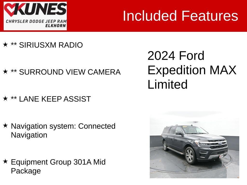 used 2024 Ford Expedition Max car, priced at $62,872