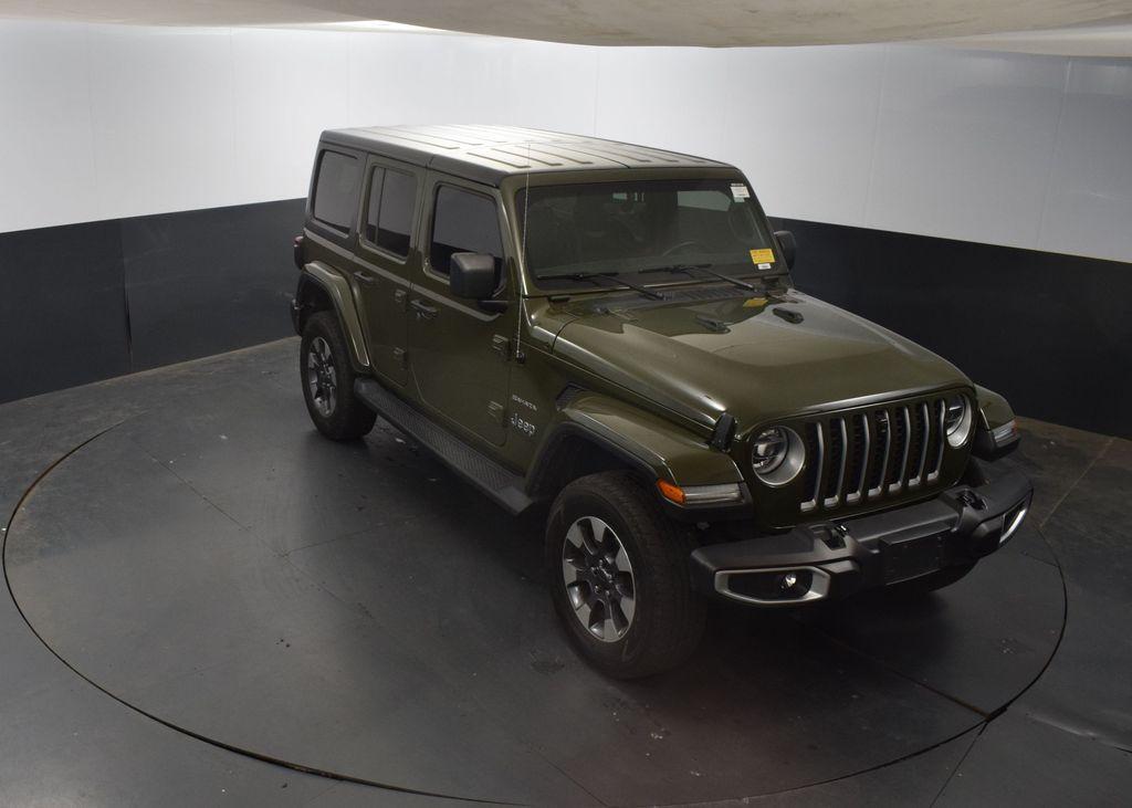 used 2021 Jeep Wrangler Unlimited car, priced at $30,600