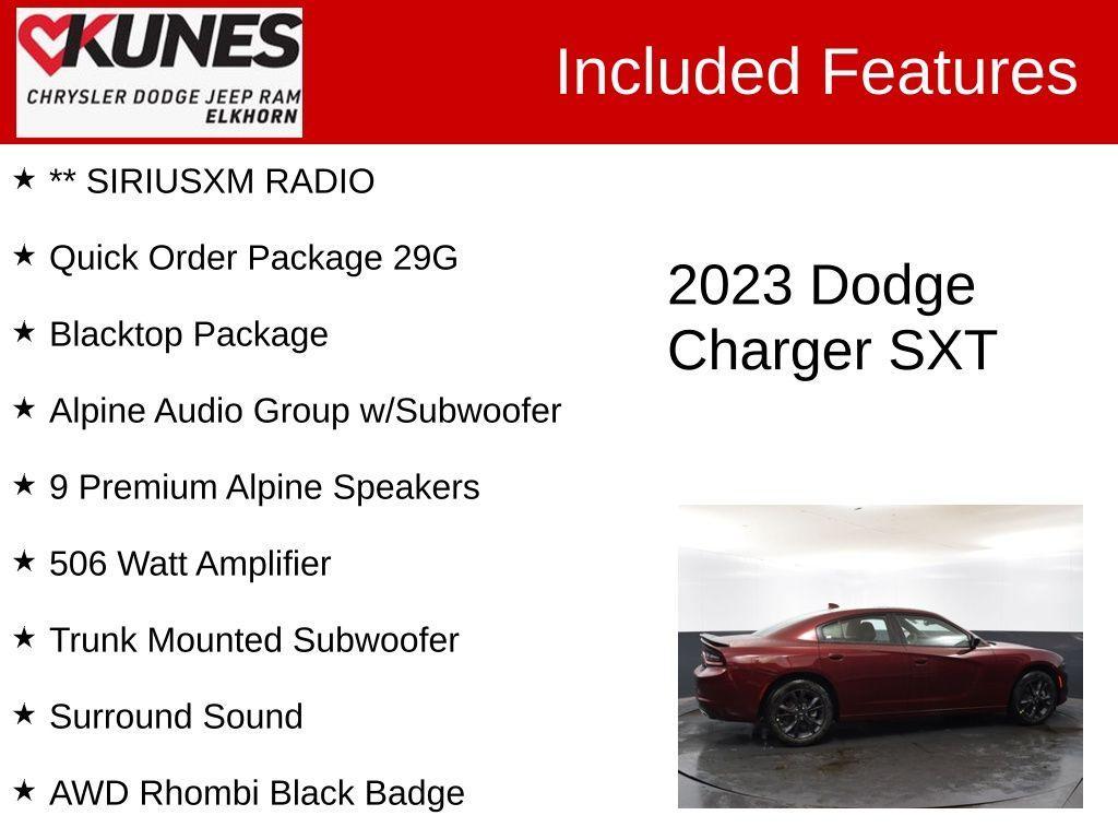 used 2023 Dodge Charger car, priced at $31,529