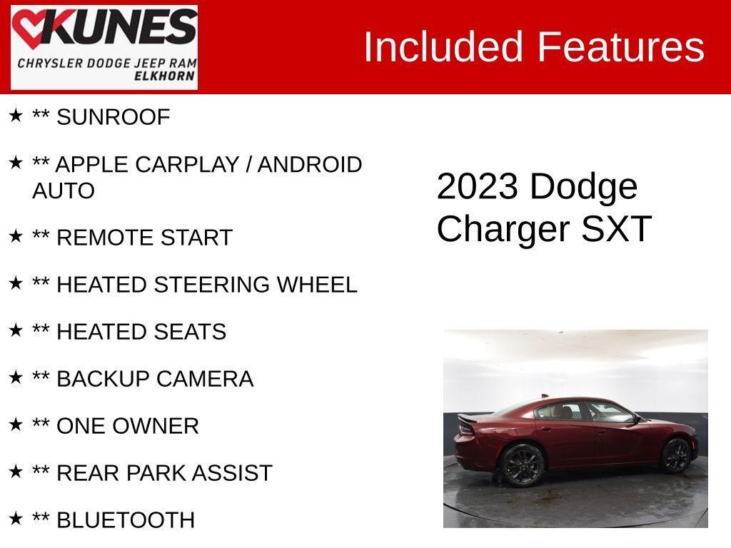 used 2023 Dodge Charger car, priced at $31,529