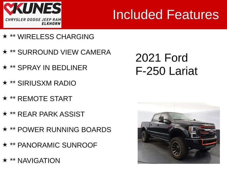 used 2021 Ford F-250 car, priced at $89,995