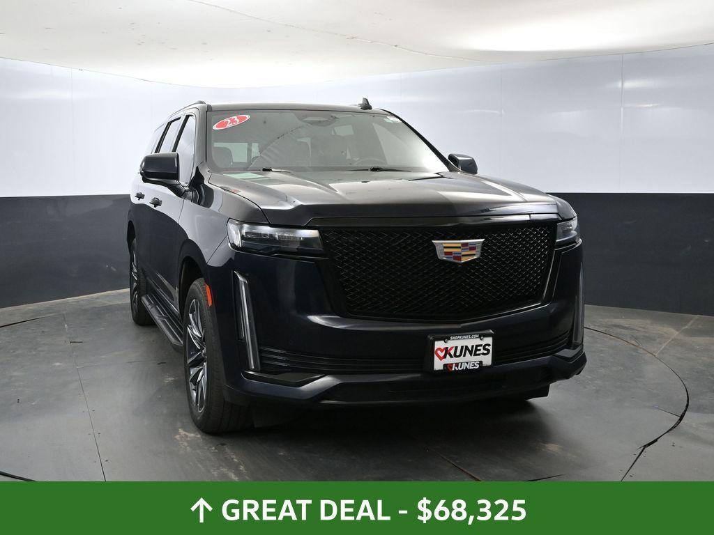 used 2023 Cadillac Escalade car, priced at $68,325