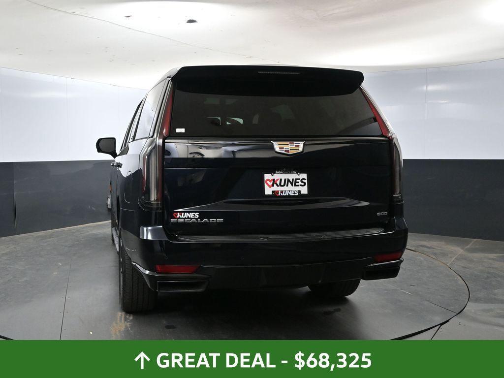 used 2023 Cadillac Escalade car, priced at $68,325